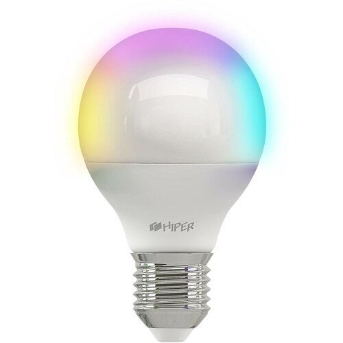 HIPER Smart LED bulb IoT LED A1 RGB/ LED /Wi-Fi/27/Globe G45/   /6/2700-6500/520 /IoT LED A1 (IoT LED A1) 807