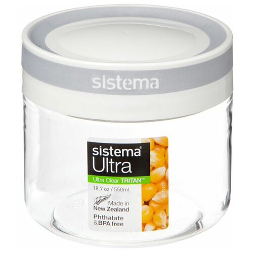      Sistema Ultra Tritan Round 550 White (51345),  1199  Sistema