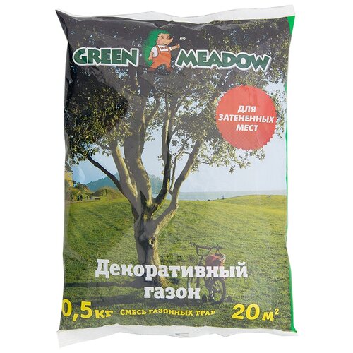 Семена газона GREEN MEADOW Декоративный газон для затененных мест 500 г 400р