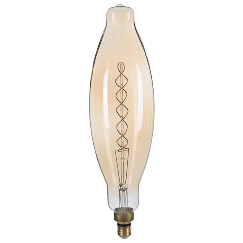   Hiper HIPER LED VINTAGE FILAMENT FLEXIBLE BT120 8W 570Lm E27 120420 1800K AMBER 837