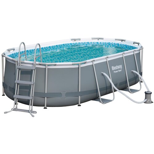 Bestway ��������� �������� ������� Bestway Power Steel Gray 427*250*100 ��, ������-�����, ���������� 56620 37800�