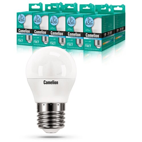    LED5-G45/845/E27 5  4500 . E27 405 220-240 Camelion 12030 (10. .),  1272  CAMELION