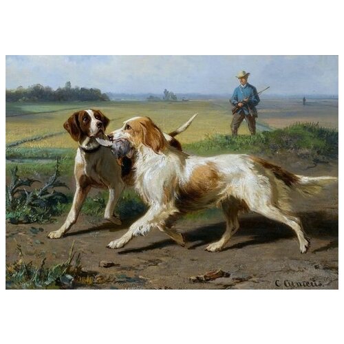       (Two dogs) 10 71. x 50.,  2580   