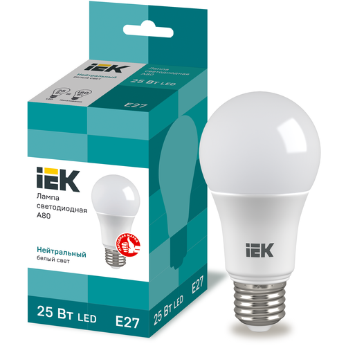   IEK LED A80  25 230 4000 E27 LLE-A80-25-230-40-E27 275