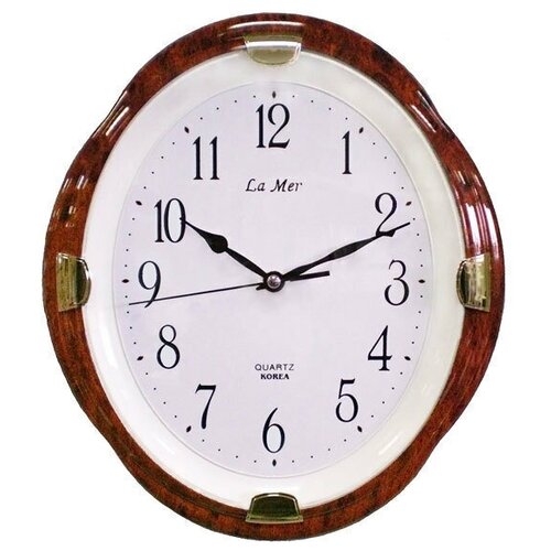   La Mer Wall Clock GD054BRN 2340