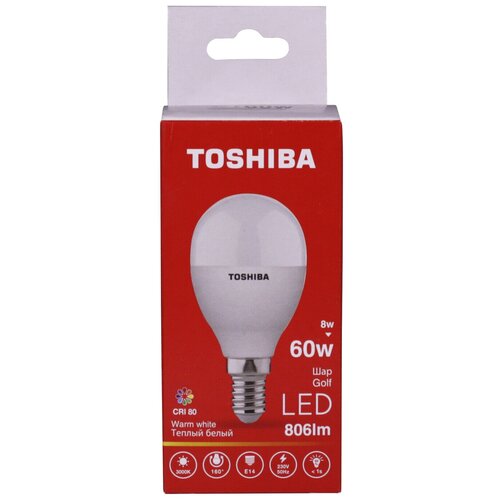 ����� ������������ TOSHIBA 8 �� �14 ��� G45 3000 K ������ ���� 220� ������� 179�