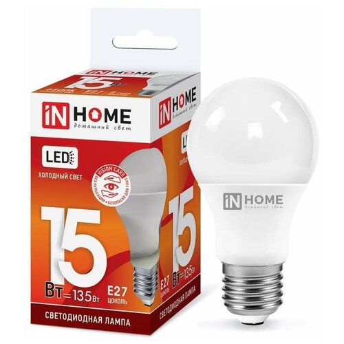    LED-A60-VC 15 230 E27 6500 1350 IN HOME 4690612020280,  321  IN HOME