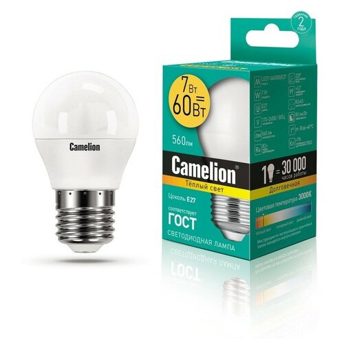   Camelion LED7-G45/830/E27 117