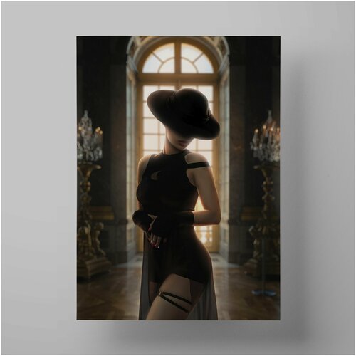 ������ ������� � �����, Woman in a hat 50�70 ��, ������ ����������� � ������������ ����� 1200�