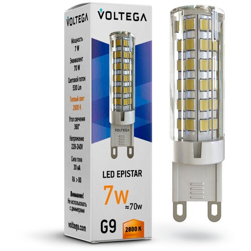   Voltega LED G9 7W 7036,  160  Voltega