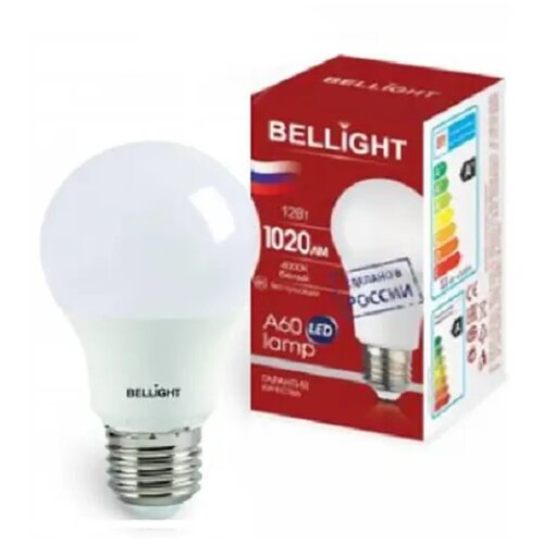   LED A60 220V/12W/E27 1020Lm 4000 |  88297788 | BELLIGHT (10. .) 1186