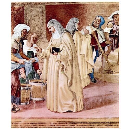     - (Blessing of St. Clare)   30. x 35. 1120