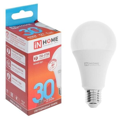   INhome   IN HOME LED-A70-VC, 27, 30 , 230 , 4000 , 2850 ,  700  InHome