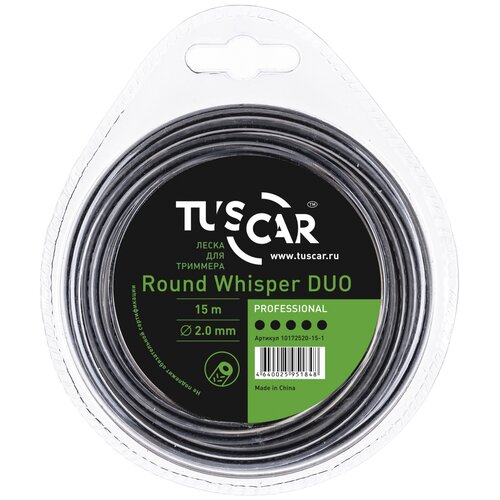 Tuscar    Round Whisper Duo, Professional, 2.0mmx15m 10172520-15-1 695