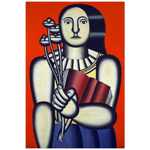 ����������� �� ������ ������� � ������ ( Woman with a Book) ���� ������ 50��. x 74��. 2650�