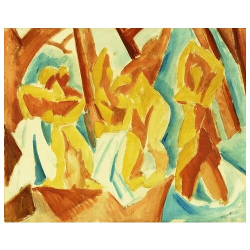        (Bathers in a Forest) 37. x 30.,  1190   