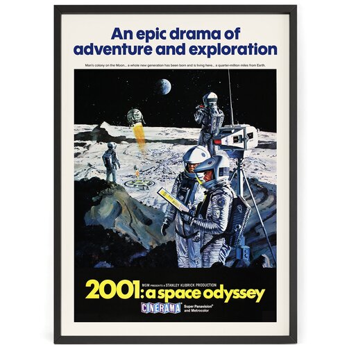         - 2001: A Space Odyssey 70 x 50   ,  1250  Nippon Prints