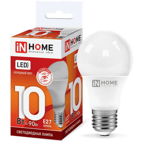    IN HOME LED-A60-VC, 27, 10 , 230 , 6500 , 950 ,  699   