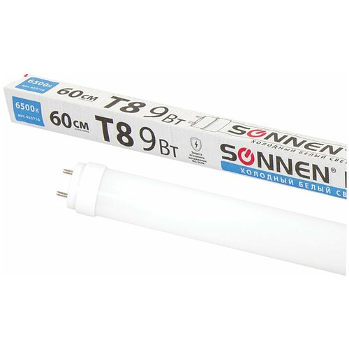 -  SONNEN, 9 , 30000 , 60 ,   ( 18   ), LED T8-9W-6500-G13, 453716 220