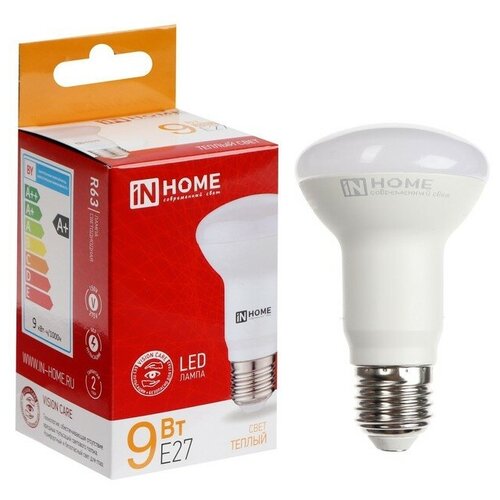   IN HOME LED-R63-VC, 9 , 230 , 27, 3000 , 810  732