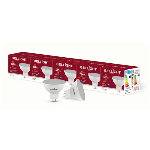  , BELLIGHT, LED MR16 6W, 4000K, 5 . 539