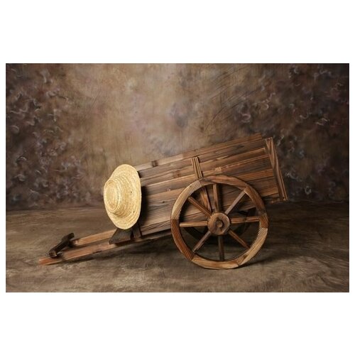         (Wagon with straw hat) 45. x 30.,  1340   