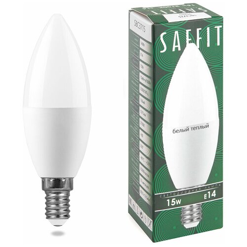    SAFFIT SBC3715  E14 15W 2700K 55203,  135  Saffit