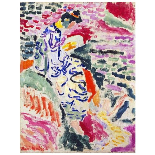 ����������� �� ������ ������ ����� � ����� (Japonaise Woman beside the Water) ������ ���� 30��. x 39��. 1210�