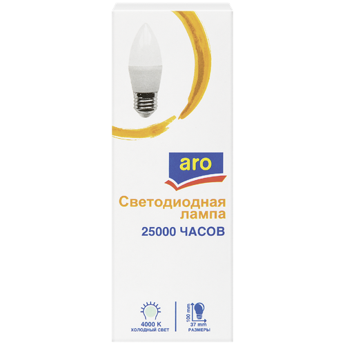   ARO LED  6W E27 400,  387  ARO