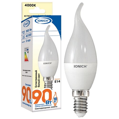 IONICH ILED-SMD2835-CW37-10-900-230-4-E14 1553 330�