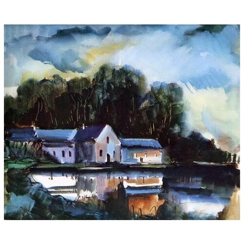        (The Lake House) 5   60. x 50.,  2260   