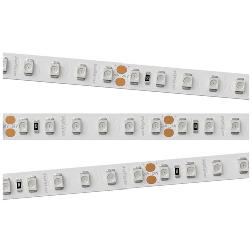  RT 2-5000 24V Yellow 2x (3528, 600 LED, LUX) (arlight, 9.6 /, IP20) 3637