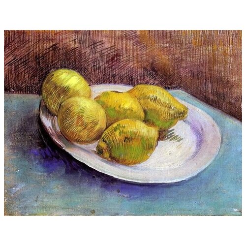        (Still Life with Lemons on a Plate)    51. x 40.,  1750   