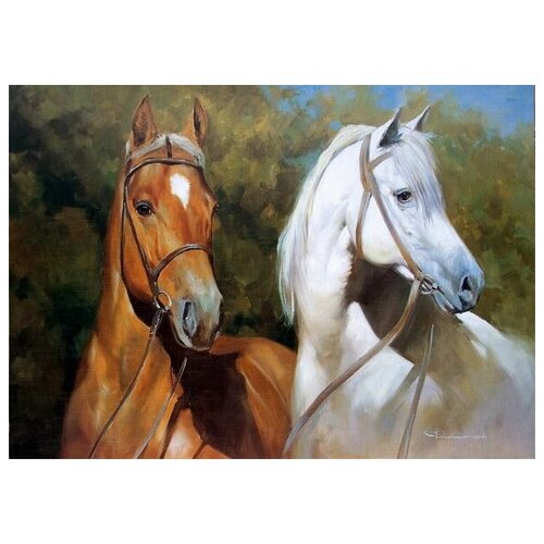 ������ �� ������ ������ (Horses) �12 70��. x 50��. 2540�
