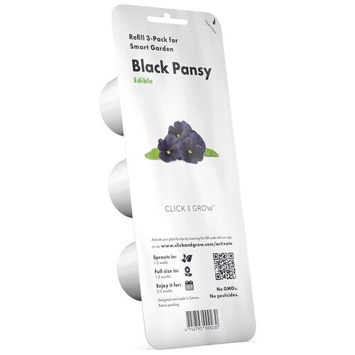      Click and Grow Refill 3-Pack ׸   (Black Pansy) 1988
