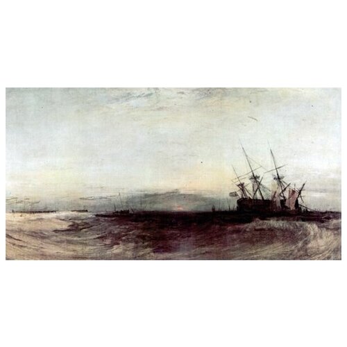 ����������� �� ������ ������� �� ���� (A Ship Aground) Ҹ���� ������ 58��. x 30��. 1620�