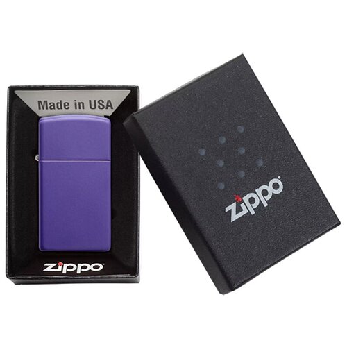    ZIPPO Slim 1637   Purple Matte 3910