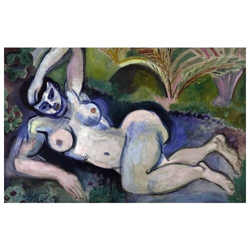      (Blue Nude (Memory of Biskra))   78. x 50.,  2760   