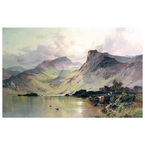 ������ �� ������ ������ ����� (Mountain lake) �4 47��. x 30��. 1390�