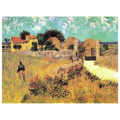        (Farmhouse in Provence)    53. x 40.,  1800   