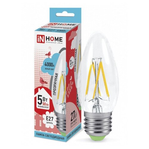    LED--deco 5 230 27 4000 450  IN HOME (5 ) (. 4690612007595),  540  IN HOME