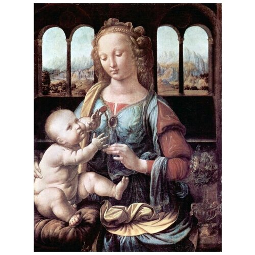        (Madonna and Child)    30. x 40.,  1220   