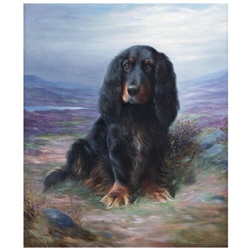 ����������� �� ������ �����-�������� ( Cocker Spaniel) ������ ������ 50��. x 60��. 2260�