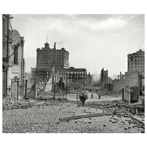 ������ �� ������ ����� ������������� (after the earthquake) 36��. x 30��. 1130�