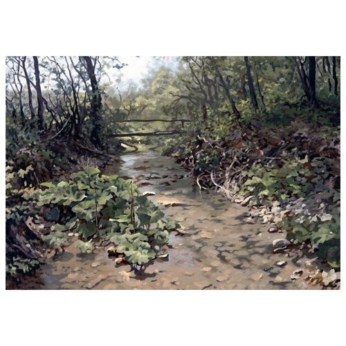      (Rivulet) 57. x 40.,  1880   