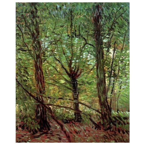 ����������� �� ������ ������� � �������� (Trees and Undergrowth) ��� ��� ������� 30��. x 37��. 1190�