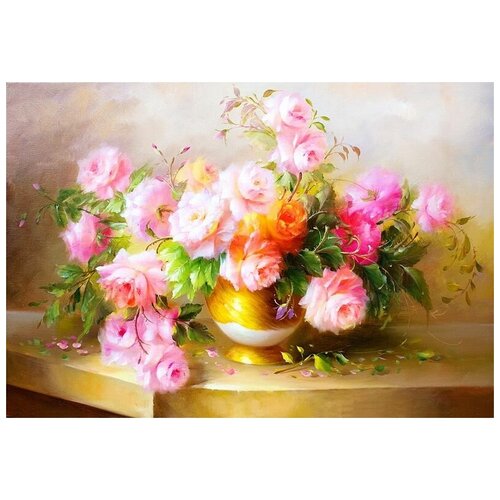 ������ �� ������ ���� (Roses) �62 44��. x 30��. 1330�