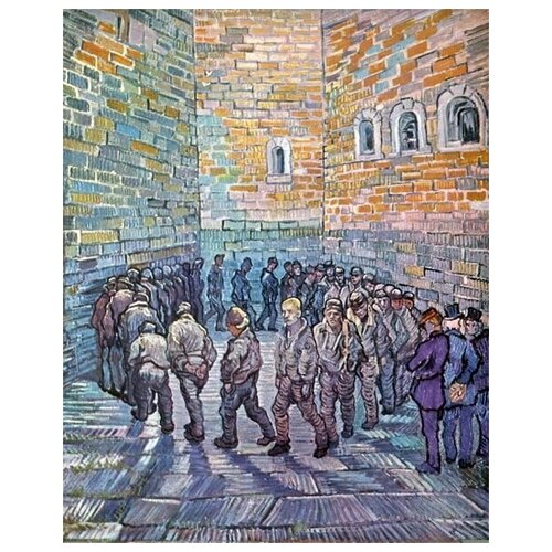 ����������� �� ������ ���� �� ����������� (The round of prisoners) ��� ��� ������� 30��. x 38��. 1200�