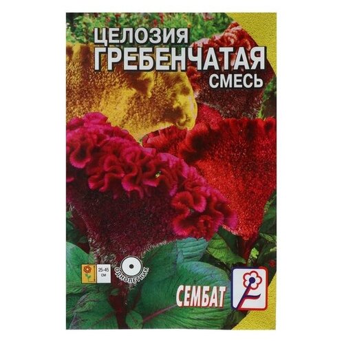 Семена цветов Целозия Гребенчатая смесь 0,1 г 189р