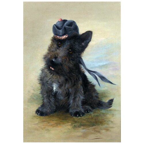 ����������� �� ������ ������ ������ (A black Scottie) ������ ������ 40��. x 58��. 1930�